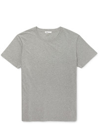 T-shirt à col rond à clous gris