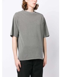T-shirt à col rond à clous gris Musium Div.