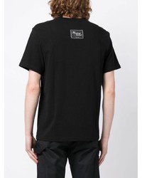 T-shirt à col rond à clous noir Musium Div.