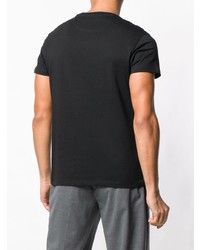 T-shirt à col rond à clous noir Valentino