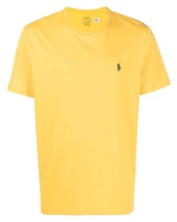 T-shirt à col rond à fleurs jaune Polo Ralph Lauren