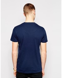 T-shirt à col rond á pois bleu marine Voi Jeans