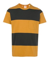 T-shirt à col rond à rayures horizontales jaune Levi's Vintage Clothing