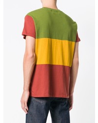 T-shirt à col rond à rayures horizontales multicolore Levi's Vintage Clothing