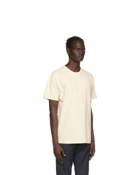 T-shirt à col rond beige Moncler Genius