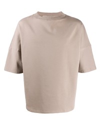 T-shirt à col rond beige Alchemy