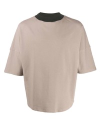 T-shirt à col rond beige Alchemy