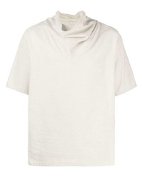 T-shirt à col rond beige Alchemy