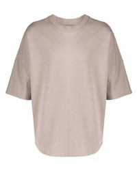 T-shirt à col rond beige Alchemy