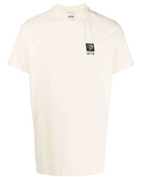 T-shirt à col rond beige ARTE