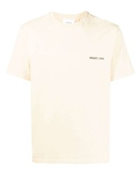 T-shirt à col rond beige Axel Arigato