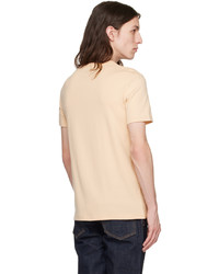 T-shirt à col rond beige Tom Ford