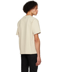 T-shirt à col rond beige C2h4