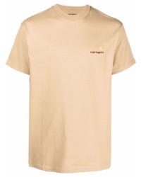 T-shirt à col rond beige Carhartt WIP