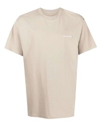 T-shirt à col rond beige Carhartt WIP