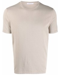 T-shirt à col rond beige Cenere Gb