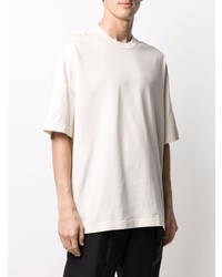 T-shirt à col rond beige Y-3