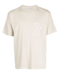 T-shirt à col rond beige Chocoolate