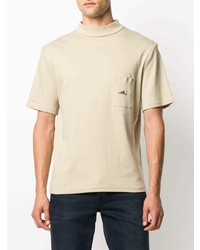 T-shirt à col rond beige Anglozine