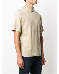 T-shirt à col rond beige Anglozine