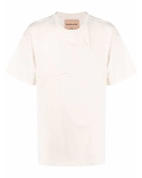 T-shirt à col rond beige Corelate