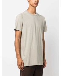 T-shirt à col rond beige Rick Owens