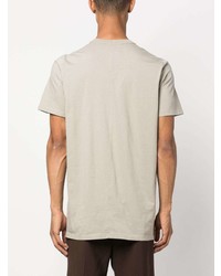 T-shirt à col rond beige Rick Owens