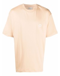 T-shirt à col rond beige Drôle De Monsieur