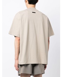 T-shirt à col rond beige Fear Of God