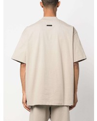 T-shirt à col rond beige Fear Of God