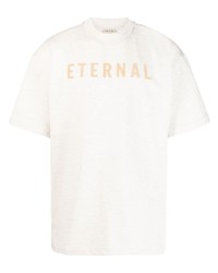 T-shirt à col rond beige Fear Of God