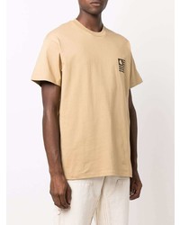 T-shirt à col rond beige Carhartt WIP