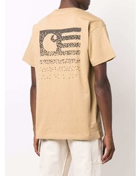 T-shirt à col rond beige Carhartt WIP