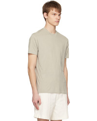 T-shirt à col rond beige Tom Ford