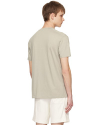 T-shirt à col rond beige Tom Ford