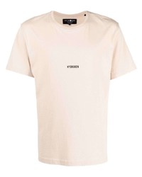 T-shirt à col rond beige Hydrogen