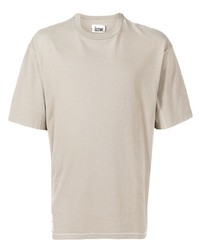 T-shirt à col rond beige Izzue