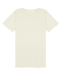 T-shirt à col rond beige John Elliott