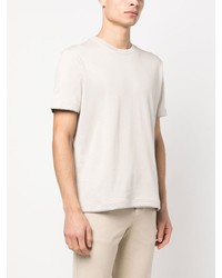 T-shirt à col rond beige Eleventy