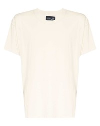 T-shirt à col rond beige Les Tien