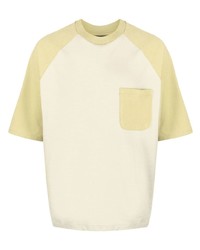 T-shirt à col rond beige Levi's Made & Crafted