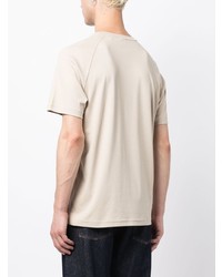 T-shirt à col rond beige BOSS