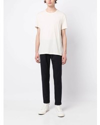 T-shirt à col rond beige Paul Smith