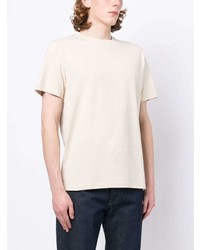 T-shirt à col rond beige Norse Projects