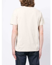 T-shirt à col rond beige Norse Projects