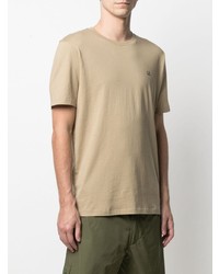 T-shirt à col rond beige C.P. Company