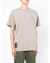 T-shirt à col rond beige Izzue