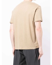 T-shirt à col rond beige Armani Exchange