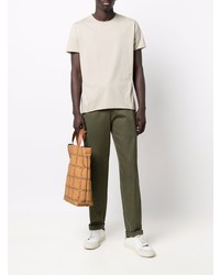 T-shirt à col rond beige Filippa K