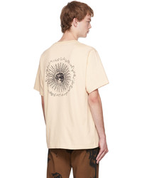 T-shirt à col rond beige Sunflower